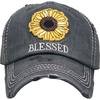 Blessed W/ Sunflower - Black