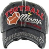 Football Mama - Black