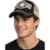 image:imageFunky Junque Distressed Mens Baseball CapAir Force Star  Black