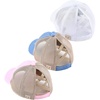 3 Pack: White  Blue Moon & Light Pink