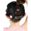 Black Washed W/Black Mesh