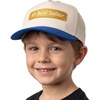 image:imageFunky Junque Kids 2 Tone Trucker Snapback Hat for Baby Toddler amp Children1 Best Seller  Royal BlueBeige