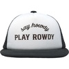 Say Howdy Play Rowdy - Black/White