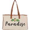 image:imageFunky Junque Large Canvas Tote Bag Womens Beach Shoulder PurseParadise