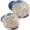 2 Pack: (Mom) Navy & (Child) Camo Blue