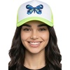Butterfly - Neon Yellow/White