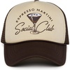 Espresso Martini Social Club - Brown/Beige