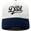 Girl Dad - Navy/White