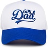 Girl Dad - White/Royal Blue