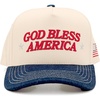 God Bless America - Denim/Beige