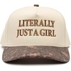 Literally Just a Girl - Wood Camo/Beige