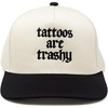 Tattoos Are Trashy - Black/Beige