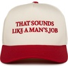 That Sounds Like a Man's Job - Red/Beige