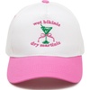 image:imageFunky Junque Trucker Snapback HatWet Bikinis Dry Martinis  WhiteHot Pink