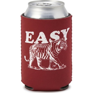 image:imageAdult Can Cooler Sleeve 12 oz Insulated Beer  Fish Around And Find TroutEasy Tiger  Red