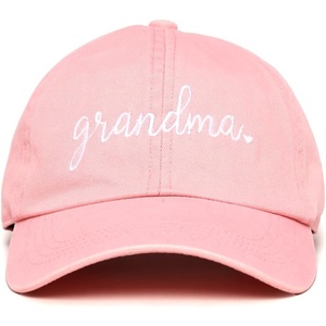 image:imageFunky Junque Cotton Grandma Baseball Cap Embroidered Gigi Mimi HatGrandma  Pink