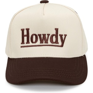 image:imageFunky Junque Kids 2 Tone Trucker Snapback Hat for Baby Toddler amp ChildrenHowdy  BrownBeige