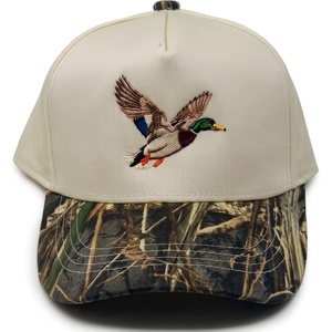 image:imageFunky Junque Kids 2 Tone Trucker Snapback Hat for Baby Toddler amp ChildrenMallard Duck  Wood CamoBeige