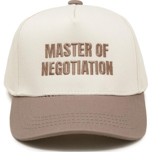 image:imageFunky Junque Kids 2 Tone Trucker Snapback Hat for Baby Toddler amp ChildrenMaster of Negotiation  KhakiBeige