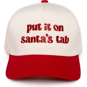 image:imageFunky Junque Kids 2 Tone Trucker Snapback Hat for Baby Toddler amp ChildrenPut It on Santas Tab  RedBeige