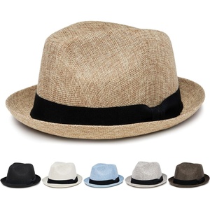 image:imageFunky Junque Mens Panama Porkpie Fedora Linen Summer Beach HatSand
