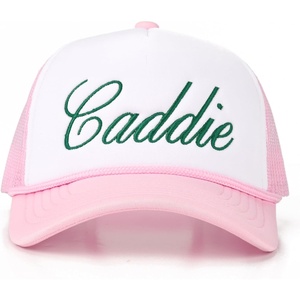 image:imageFunky Junque Premium Mesh Snapback Trucker Hat  Stylish Comfort for All  Patriotic Humor amp MoreCaddie  WhiteLight Pink