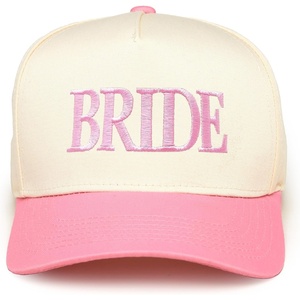 image:imageFunky Junque Trucker Snapback HatBride  BeigeLight Pink