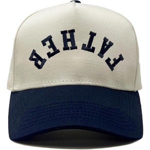 image:imageFunky Junque Trucker Snapback HatFather Upside Down  NavyBeige