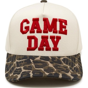 image:imageFunky Junque Trucker Snapback HatGame Day  LeopardBeige