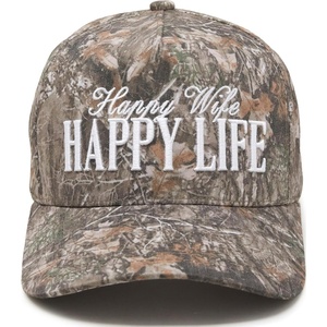image:imageFunky Junque Trucker Snapback HatHappy Wife Happy Life  Wood Camo