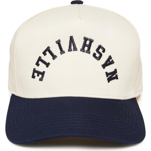 image:imageFunky Junque Trucker Snapback HatNashville Upside Down  NavyBeige