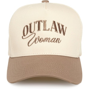 image:imageFunky Junque Trucker Snapback HatOutlaw Woman  KhakiBeige