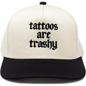 image:imageFunky Junque Trucker Snapback HatTattoos Are Trashy  BlackBeige
