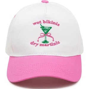 image:imageFunky Junque Trucker Snapback HatWet Bikinis Dry Martinis  WhiteHot Pink