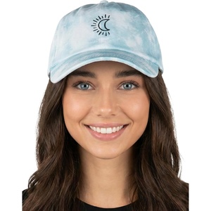 image:imageFunky Junque Vintage Dad Hat Distressed Embroidered Baseball CapShining Sun  Tie Dye Blue