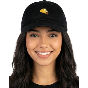 image:imageFunky Junque Vintage Dad Hat Distressed Embroidered Baseball CapTaco  Black
