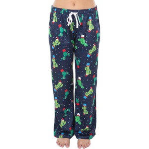 image:imageFunky Junque Womens Pajama Pants Soft Lounge Sleep BottomsChristmas Cactus