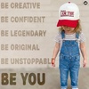 image:imageFunky Junque Adult Infant amp Todder Vintage TwoTone Embroidered Trucker Hat 3 Pack Bundle  Houston I Am The Problem  RedBeige