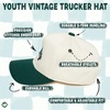 image:imageFunky Junque Adult Kid Infant amp Toddler Vintage TwoTone Embroidered Trucker Hat 4 Pack Bundle  Philly Cursive  GreenBeige