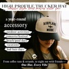 image:imageFunky Junque Adult Trucker Snapback Hat 2Tone Baseball CapAirplane Mode  WhiteBlack
