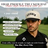 image:imageFunky Junque Adult Trucker Snapback Hat 2Tone Baseball CapBirdies Upside Down  BlackBeige