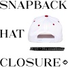 image:imageFunky Junque Adult Trucker Snapback Hat 2Tone Baseball CapBow  RedBeige