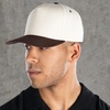image:imageFunky Junque Adult Trucker Snapback Hat 2Tone Baseball CapBrownBeige