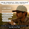 image:imageFunky Junque Adult Trucker Snapback Hat 2Tone Baseball CapBrownBeige