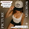 image:imageFunky Junque Adult Trucker Snapback Hat 2Tone Baseball CapCashmere Cowboy  BeigeBlack