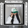 image:imageFunky Junque Adult Trucker Snapback Hat 2Tone Baseball CapChicago  Kelly GreenBeige