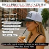 image:imageFunky Junque Adult Trucker Snapback Hat 2Tone Baseball CapCool It  Cowboy  WhiteBlack
