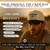 image:imageFunky Junque Adult Trucker Snapback Hat 2Tone Baseball CapCowboys and Tequila  BlackBeige
