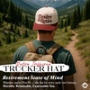 image:imageFunky Junque Adult Trucker Snapback Hat 2Tone Baseball CapDesire to Retire  BurgundyBeige
