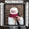 image:imageFunky Junque Adult Trucker Snapback Hat 2Tone Baseball CapDesire to Retire  BurgundyBeige